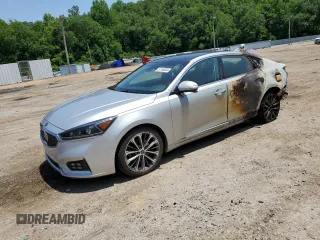 2017 Kia Cadenza Technology with VIN KNALC4J17H5091928, listed as a Copart auction lot 57755034 with 114,134 mi miles and Salvage Title. Bid and sale history available at carsss.com. Image 1.