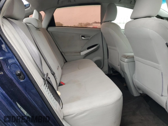 2012 Toyota Prius One with VIN JTDKN3DU1C1592998, listed as a Copart auction lot 56449225 with 230,806 mi miles and Salvage Title. Bid and sale history available at DreamBid. Image 10.