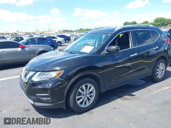 2017 Nissan Rogue SV with VIN KNMAT2MT9HP535147, listed as a IAAI auction lot 42601856 with 63,680 mi miles and . Bid and sale history available at DreamBid. Image 2.