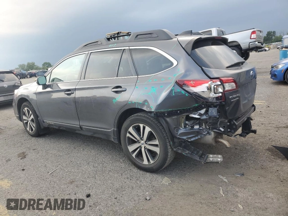 2019 Subaru Outback Limited with VIN 4S4BSENC3K3250543, listed as a Copart auction lot 62011355 with 67,760 mi miles and Salvage title. Bid and sale history available at DreamBid. Image 2.
