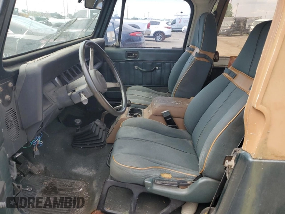 1994 Jeep Wrangler Sahara with VIN 1J4FY49S3RP422650, listed as a Copart auction lot 62353214 with 146,348 mi miles and Clean Title. Bid and sale history available at carsss.com. Image 7.
