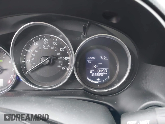2016 Mazda CX-5 Sport with VIN JM3KE4BY9G0710004, listed as a IAAI auction lot 42323434 with 83,320 mi miles and . Bid and sale history available at DreamBid. Image 7.