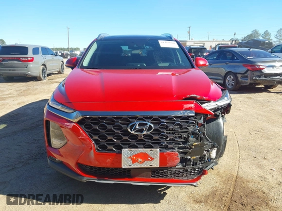 2020 Hyundai Santa Fe Limited with VIN 5NMS53AA2LH283122, listed as a IAAI auction lot 41259980 with 16,080 mi miles and . Bid and sale history available at DreamBid. Image 13.