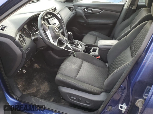 2017 Nissan Rogue SV with VIN KNMAT2MV5HP584962, listed as a Copart auction lot 54018135 with 161,143 mi miles and Clean Title. Bid and sale history available at carsss.com. Image 7.
