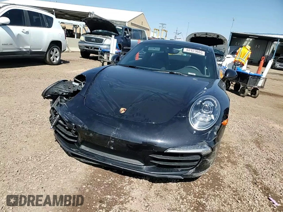2014 Porsche 911 Carrera with VIN WP0AA2A92ES106763, listed as a Copart auction lot 62423665 with 26,541 mi miles and Salvage title. Bid and sale history available at DreamBid. Image 13.