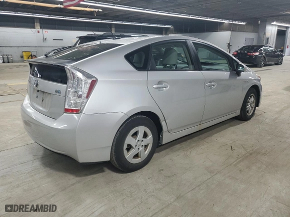 2010 Toyota Prius II with VIN JTDKN3DU8A0201560, listed as a Copart auction lot 53811865 with 219,234 mi miles and Clean Title. Bid and sale history available at carsss.com. Image 3.