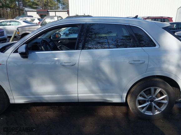 2023 Audi Q3 S line Premium with VIN WA1DECF30P1111460, listed as a IAAI auction lot 41676015 with 45,609 mi miles. Bid and sale history available at carsss.com. Image 14.