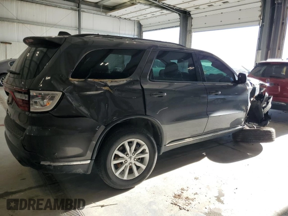 2021 Dodge Durango SXT Plus with VIN 1C4RDJAG2MC544596, listed as a Copart auction lot 54770185 with 56,574 mi miles and Salvage title. Bid and sale history available at DreamBid. Image 3.