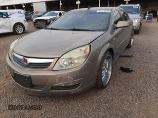 2008 Saturn Aura XE with VIN 1G8ZS57B38F251880, listed as a Copart auction lot 46325800 with 167,590 mi miles and Salvage Title. Bid and sale history available at carsss.com. Image 2.