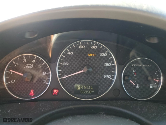 2007 Chevrolet Malibu LS w/1FL with VIN 1G1ZS58F47F140494, listed as a Copart auction lot 49450465 with 156,958 mi miles and Salvage Title. Bid and sale history available at carsss.com. Image 9.