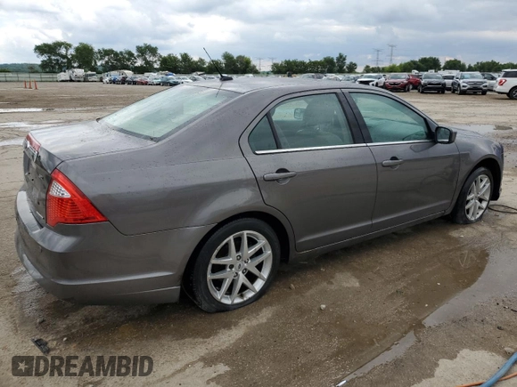 2012 Ford Fusion SEL with VIN 3FAHP0JG1CR156634, listed as a Copart auction lot 58238005 with 96,333 mi miles and Salvage title. Bid and sale history available at DreamBid. Image 3.