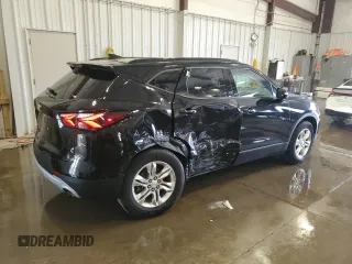 2019 Chevrolet Blazer with VIN 3GNKBGRS7KS642752, listed as a Copart auction lot 60169425 with 44,419 mi miles and Salvage title. Bid and sale history available at DreamBid. Image 3.