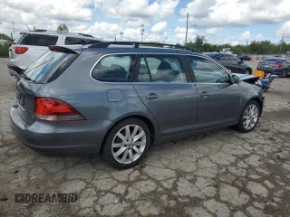 2014 Volkswagen Jetta SportWagen TDI w/Sunroof & Nav with VIN 3VWPL7AJ6EM625591, listed as a Copart auction lot 67476174 with 63,196 mi miles and Non Repairable. Bid and sale history available at carsss.com. Image 3.