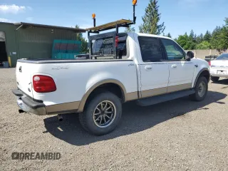2001 Ford F-150 XLT with VIN 1FTRW08L71KE51484, listed as a Copart auction lot 60569175 with 260,777 mi miles and Clean title. Bid and sale history available at DreamBid. Image 3.