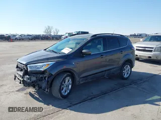 2018 Ford Escape SEL with VIN 1FMCU9HD1JUD41930, listed as a IAAI auction lot 41699203 with 114,581 mi miles. Bid and sale history available at carsss.com. Image 2.