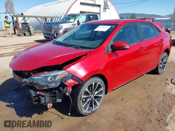 2017 Toyota Corolla L z VIN 5YFBURHE7HP656280, wystawiony jako IAAI lot #41988214 z przebiegiem 222 910 mil mil oraz . Historia ofert i sprzedaży dostępna na DreamBid. Obrazek 2.