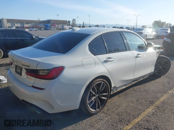 2020 BMW 3 Series M340i with VIN WBA5U7C00LA286622, listed as a IAAI auction lot 41837096 with 63,565 mi miles and . Bid and sale history available at DreamBid. Image 4.