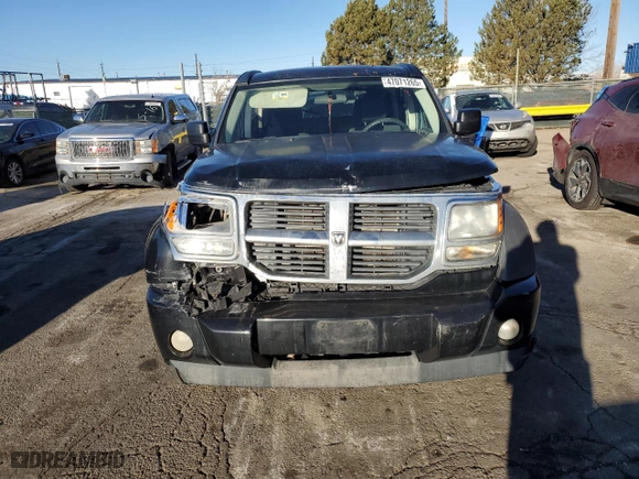2007 Dodge Nitro SXT with VIN 1D8GU28K07W664229, listed as a Copart auction lot 47071265 with 256,505 mi miles and Salvage Title. Bid and sale history available at carsss.com. Image 5.