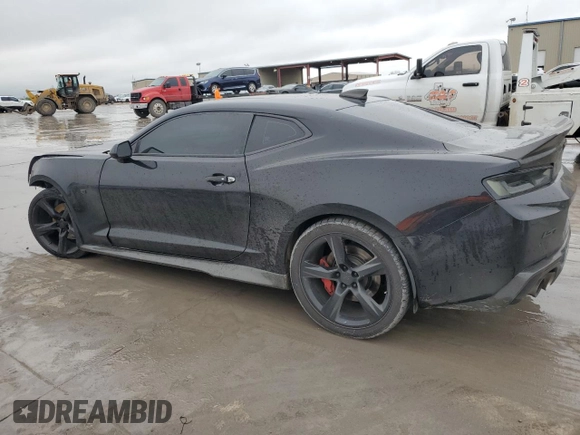 2018 Chevrolet Camaro 2SS with VIN 1G1FH1R73J0138621, listed as a Copart auction lot 51983115 with 77,634 mi miles and Salvage title. Bid and sale history available at DreamBid. Image 2.