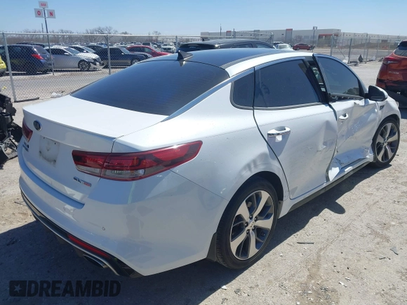2017 Kia Optima SX with VIN 5XXGW4L25HG166929, listed as a IAAI auction lot 41837780 with 59,722 mi miles. Bid and sale history available at carsss.com. Image 4.
