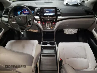 2019 Honda Odyssey EX with VIN 5FNRL6H50KB137381, listed as a Copart auction lot 46899985 with 78,407 mi miles and Salvage Title. Bid and sale history available at carsss.com. Image 8.