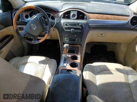 2012 Buick Enclave Leather with VIN 5GAKVCED1CJ195663, listed as a Copart auction lot 48567545 with 209,727 mi miles and Salvage Title. Bid and sale history available at carsss.com. Image 8.