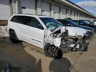 2021 Jeep Grand Cherokee Freedom with VIN 1C4RJFAG3MC623281, listed as a Copart auction lot 88641315 with 0 mi miles and Salvage Title. Bid and sale history available at carsss.com. Image 4.