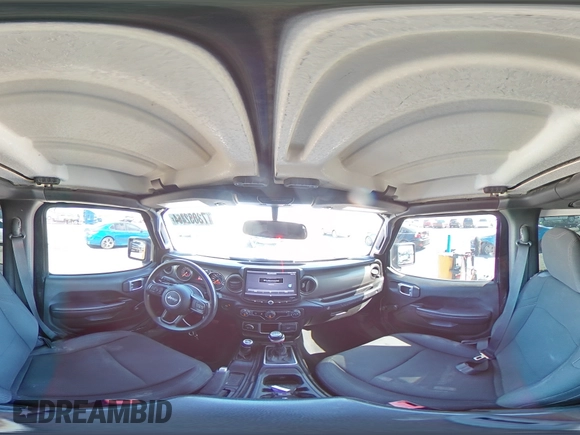 2018 Jeep Wrangler Sport with VIN 1C4GJXAG0JW213206, listed as a Copart auction lot 73032464 with 42,735 mi miles and Salvage Title. Bid and sale history available at DreamBid. Image 13.