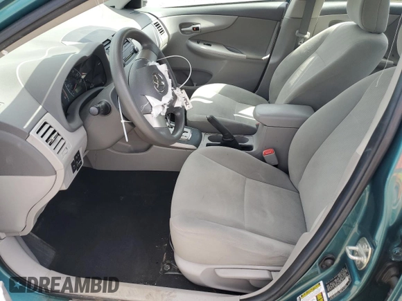 2010 Toyota Corolla with VIN 2T1BU4EE7AC350676, listed as a Copart auction lot 54970525 with 91,027 mi miles and Salvage title. Bid and sale history available at DreamBid. Image 7.