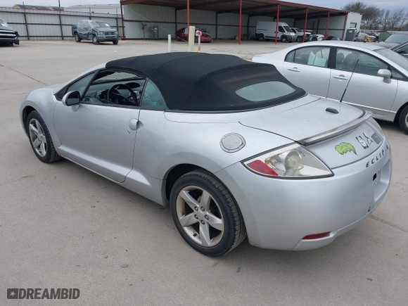 2008 Mitsubishi Eclipse GS with VIN 4A3AL25F18E001125, listed as a IAAI auction lot 41672497 with 132,314 mi miles. Bid and sale history available at carsss.com. Image 3.
