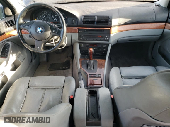 2002 BMW 5 Series 530iA with VIN WBADT63462CH92084, listed as a Copart auction lot 76998694 with 544,038 mi miles and Clean Title. Bid and sale history available at carsss.com. Image 8.
