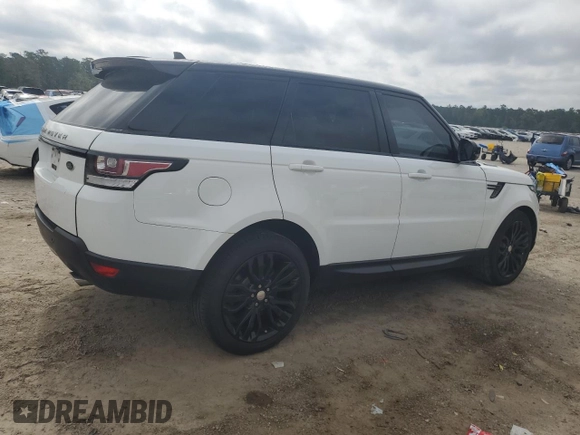 2015 Land Rover Range Rover Sport Supercharged with VIN SALWR2TF0FA516897, listed as a Copart auction lot 51302565 with 88,200 mi miles and Salvage title. Bid and sale history available at DreamBid. Image 3.