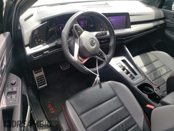 2022 Volkswagen GTI Autobahn with VIN WVW587CD9NW216858, listed as a Copart auction lot 56060284 with 19,931 mi miles and . Bid and sale history available at DreamBid. Image 8.