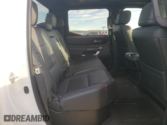 2022 Toyota Tundra Platinum with VIN 5TFNA5DB8NX014092, listed as a Copart auction lot 80914624 with 46,237 mi miles and Salvage title. Bid and sale history available at DreamBid. Image 10.