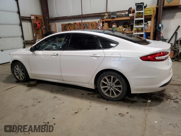 2017 Ford Fusion SE with VIN 3FA6P0HD7HR160536, listed as a Copart auction lot 41877065 with 114,795 mi miles and Salvage title. Bid and sale history available at DreamBid. Image 2.