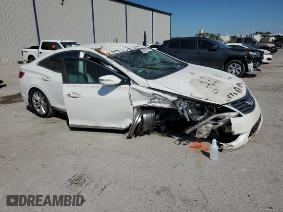 2014 Hyundai Azera with VIN KMHFG4JG5EA397968, listed as a Copart auction lot 50899305 with 173,349 mi miles and Salvage title. Bid and sale history available at DreamBid. Image 4.
