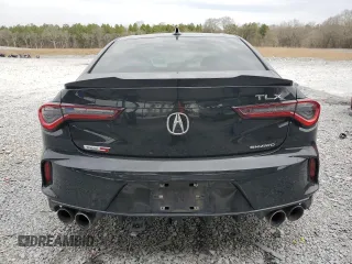 2021 Acura TLX Type S with VIN 19UUB7F05MA000654, listed as a Copart auction lot 46806005 with 65,022 mi miles and Salvage Title. Bid and sale history available at carsss.com. Image 6.