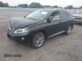 2013 Lexus RX 350 with VIN JTJZK1BA1D2415364, listed as a IAAI auction lot 42340998 with 234,498 mi miles and . Bid and sale history available at DreamBid. Image 2.