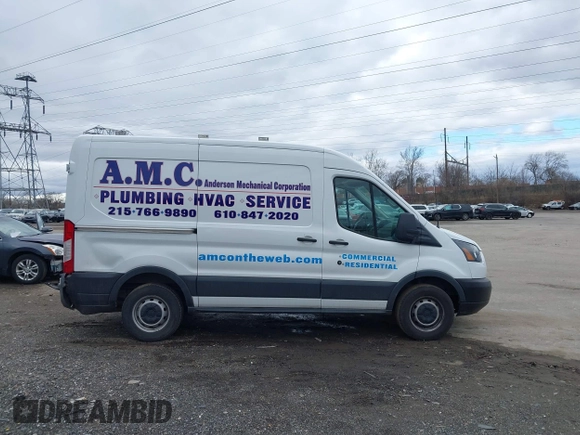 2018 Ford Transit with VIN 1FTYR1CM6JKB49306, listed as a IAAI auction lot 41695457 with 121,124 mi miles and . Bid and sale history available at DreamBid. Image 13.