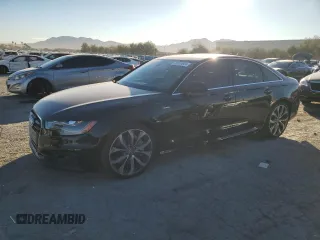 2013 Audi A6 3.0T Prestige with VIN WAUJGAFC4DN049974, listed as a Copart auction lot 82374924 with 76,260 mi miles and Salvage Title. Bid and sale history available at carsss.com. Image 1.