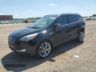 2016 Ford Escape Titanium with VIN 1FMCU9JX9GUB07872, listed as a Copart auction lot 61907645 with 170,900 mi miles and Salvage title. Bid and sale history available at DreamBid. Image 1.
