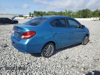 2019 Mitsubishi Mirage ES z VIN ML32F3FJ8KHF07358, wystawiony jako Copart lot #54682865 z przebiegiem 99 286 mil mil oraz Szkoda całkowita • Salvage title. Historia ofert i sprzedaży dostępna na DreamBid. Obrazek 3.