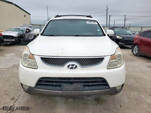 2011 Hyundai Veracruz GLS with VIN KM8NU4CC3BU149128, listed as a Copart auction lot 51803185 with 0 mi miles and Clean Title. Bid and sale history available at carsss.com. Image 5.