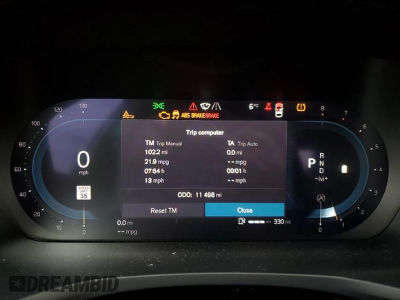2024 Volvo S60 Plus Black Edition with VIN 7JRL12FH6RG281195, listed as a Copart auction lot 50202175 with 11,498 mi miles and Salvage title. Bid and sale history available at DreamBid. Image 9.