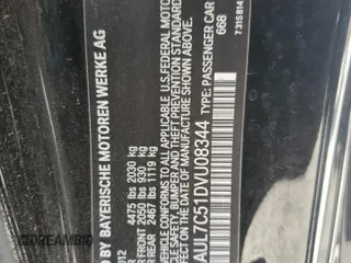 2013 BMW 1 Series 128i с VIN WBAUL7C51DVU08344, выставлен на аукционе Copart как лот 54878515 с пробегом Не указан миль и Списание • Salvage title. История ставок и продаж доступна на DreamBid. Изображение 12.