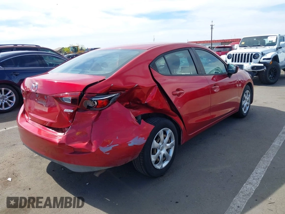 2017 Mazda 3 Sport with VIN 3MZBN1U74HM157723, listed as a IAAI auction lot 42087677 with 57,774 mi miles and . Bid and sale history available at DreamBid. Image 4.