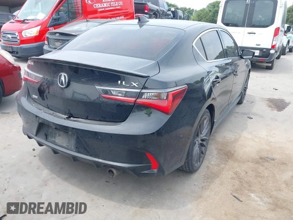 2020 Acura ILX Premium with VIN 19UDE2F88LA008164, listed as a IAAI auction lot 42068410 with 82,936 mi miles and . Bid and sale history available at DreamBid. Image 4.