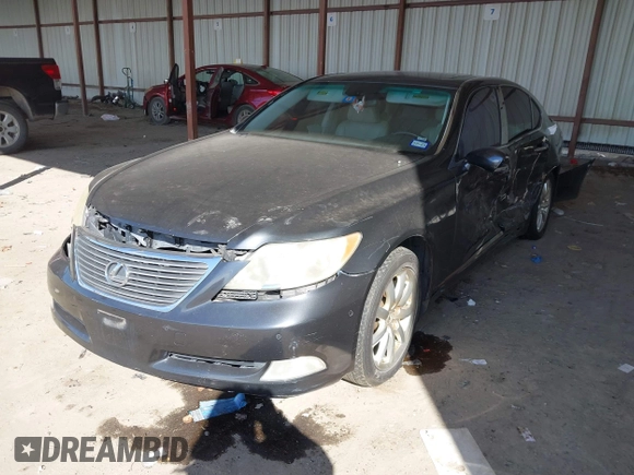 2008 Lexus LS 460 with VIN JTHBL46F185063026, listed as a IAAI auction lot 41630148 with 184,043 mi miles and . Bid and sale history available at carsss.com. Image 17.