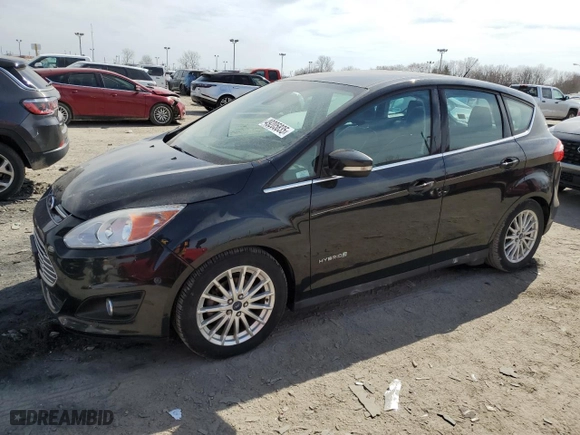 2015 Ford C-Max Hybrid SEL with VIN 1FADP5BUXFL111274, listed as a Copart auction lot 49205835 with 93,563 mi miles and Salvage Title. Bid and sale history available at carsss.com. Image 1.