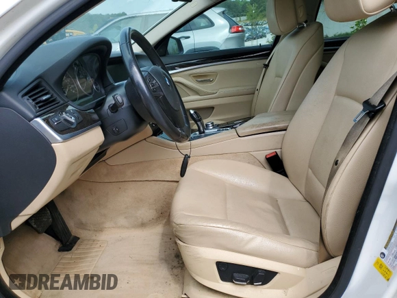 2011 BMW 5 Series 535i with VIN WBAFR7C57BC805301, listed as a Copart auction lot 55232825 with 215,524 mi miles and Clean Title. Bid and sale history available at carsss.com. Image 7.